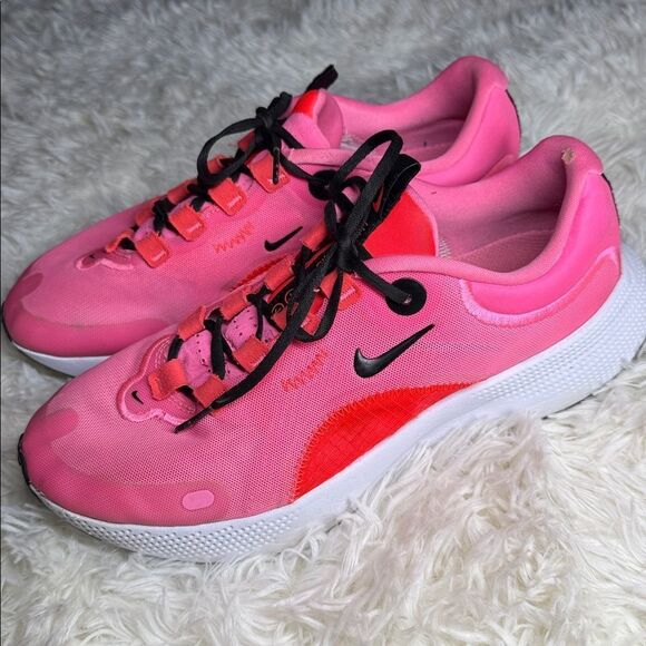 Nike Shoes - Nike React Escape Pink and Red Running Shoes